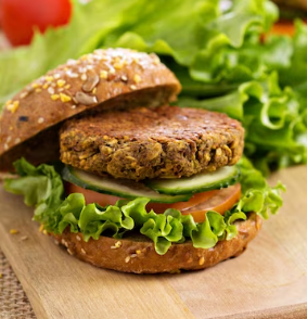 Vegetarian Quinoa Burger
